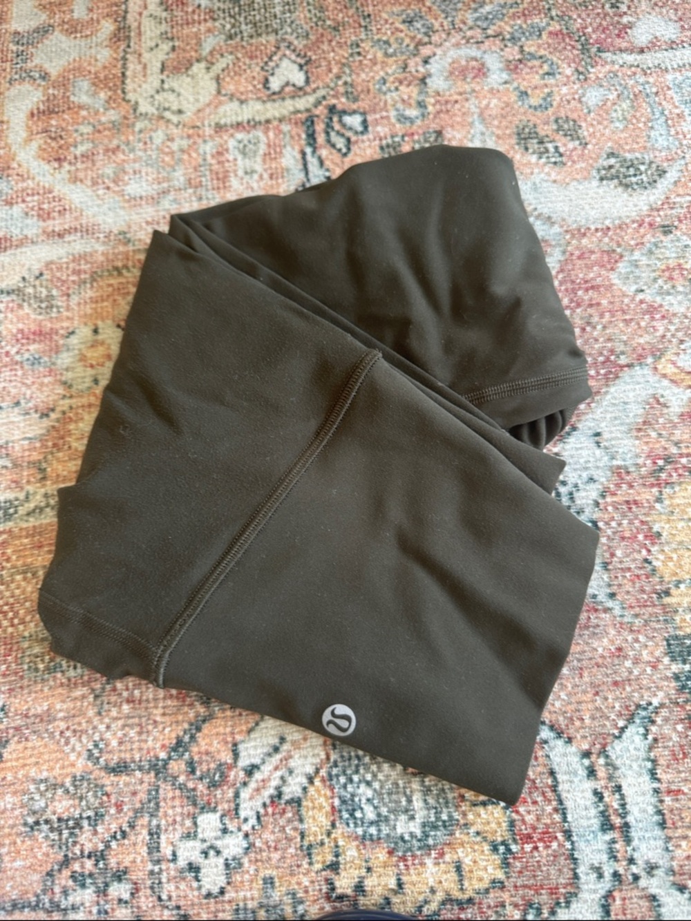 lululemon athletica Olive Green Yoga Leggings